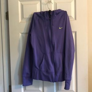 Nike therma-fit zip up hoodie